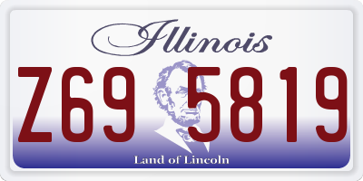 IL license plate Z695819