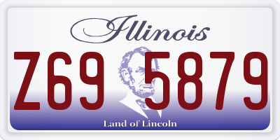 IL license plate Z695879