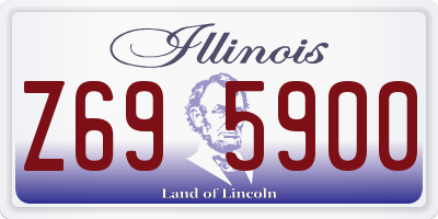 IL license plate Z695900