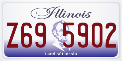 IL license plate Z695902