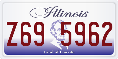 IL license plate Z695962