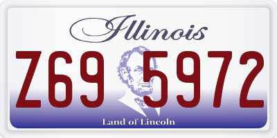 IL license plate Z695972
