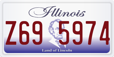 IL license plate Z695974