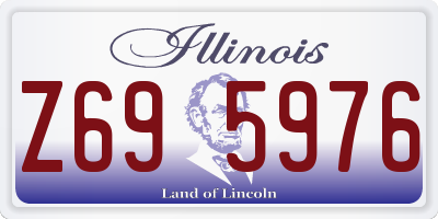 IL license plate Z695976