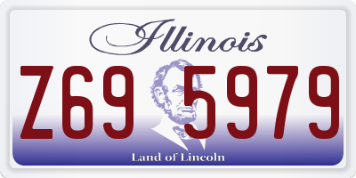 IL license plate Z695979