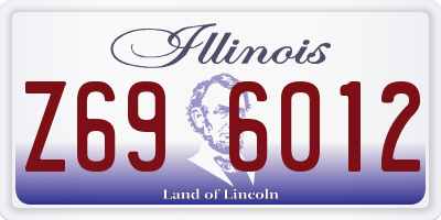 IL license plate Z696012