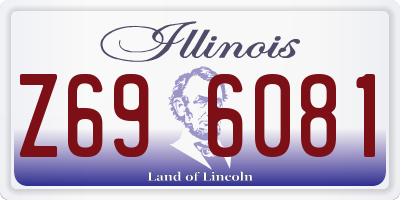 IL license plate Z696081