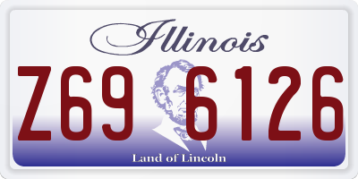 IL license plate Z696126
