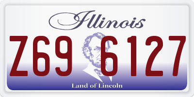 IL license plate Z696127