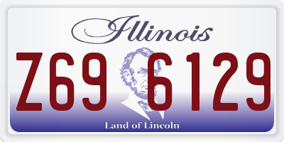 IL license plate Z696129