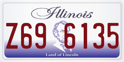 IL license plate Z696135