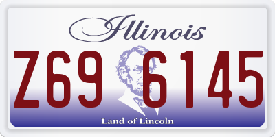 IL license plate Z696145