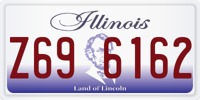 IL license plate Z696162