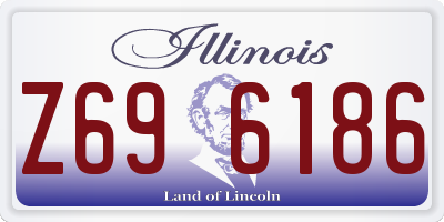 IL license plate Z696186