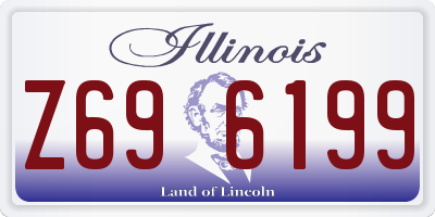 IL license plate Z696199
