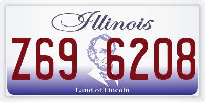 IL license plate Z696208