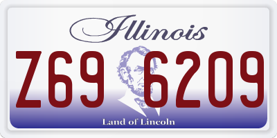 IL license plate Z696209
