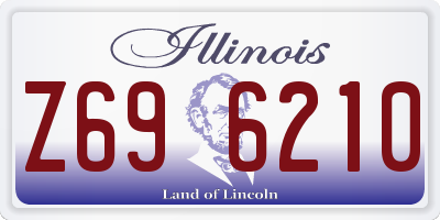 IL license plate Z696210