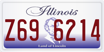 IL license plate Z696214