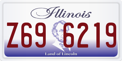 IL license plate Z696219