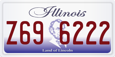 IL license plate Z696222