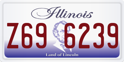 IL license plate Z696239