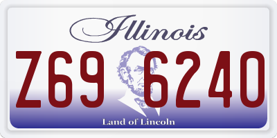 IL license plate Z696240