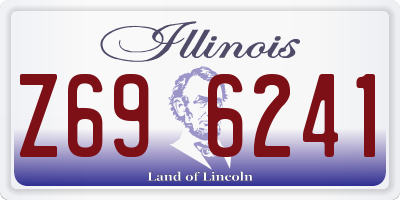 IL license plate Z696241