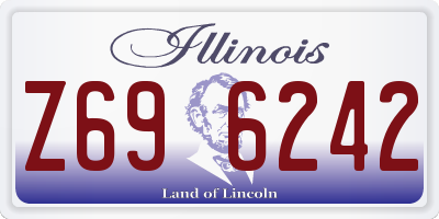 IL license plate Z696242