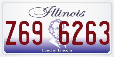 IL license plate Z696263