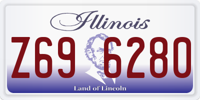 IL license plate Z696280