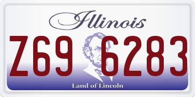IL license plate Z696283