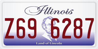IL license plate Z696287