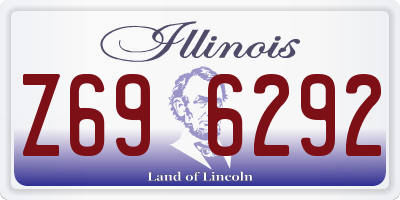 IL license plate Z696292