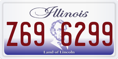 IL license plate Z696299