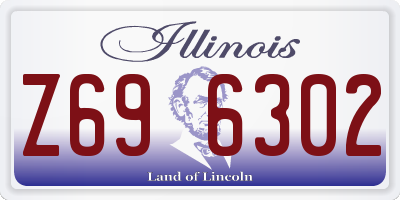 IL license plate Z696302