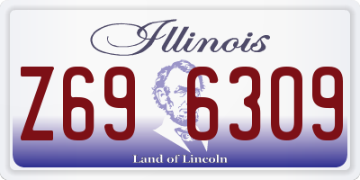IL license plate Z696309