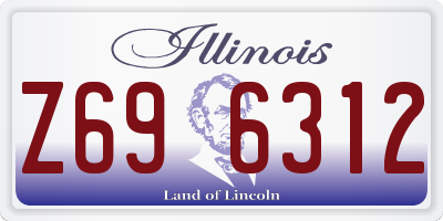 IL license plate Z696312