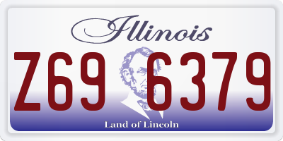 IL license plate Z696379