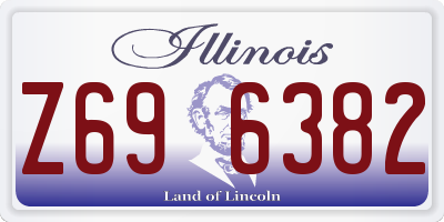 IL license plate Z696382