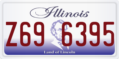 IL license plate Z696395