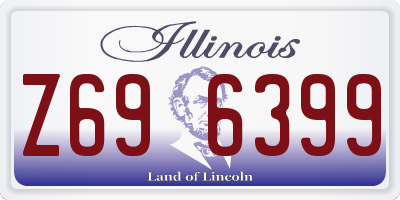 IL license plate Z696399