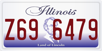 IL license plate Z696479
