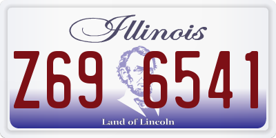 IL license plate Z696541