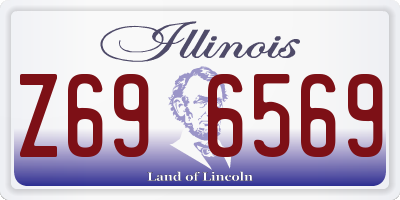 IL license plate Z696569