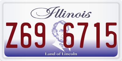IL license plate Z696715