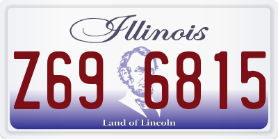 IL license plate Z696815