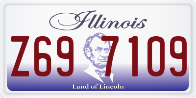 IL license plate Z697109