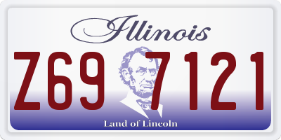 IL license plate Z697121