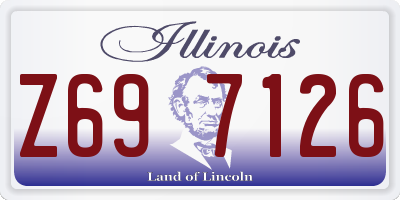 IL license plate Z697126